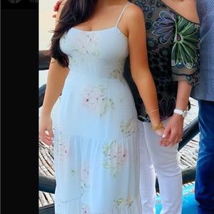 Intermix maxi dress worn once